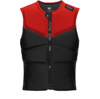 Hombres Front Zip Chaleco Impacto Bloque